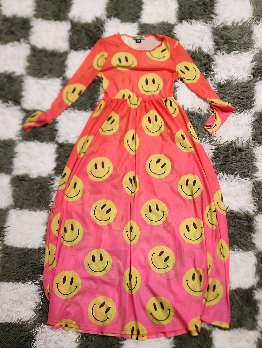 Burnt Toast Emy Ave Smiley Dress